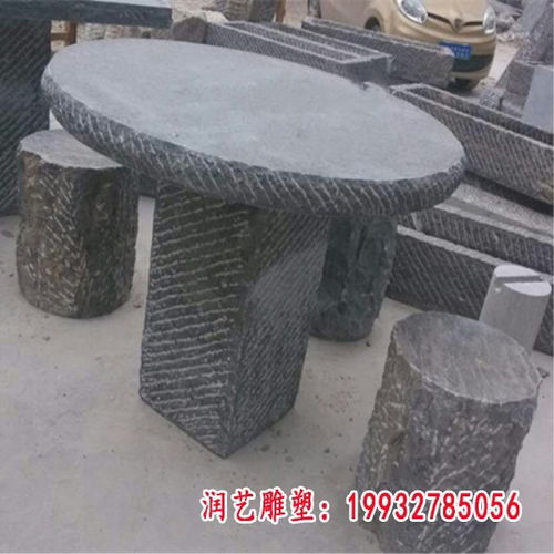 仿古石桌凳 常州石材桌凳雕塑加工廠